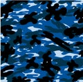 Seamless vector, camouflage ameria blue army