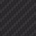 Seamless vector carbon fiber texture. Abstract black background