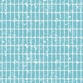 Seamless vector checkered pattern. Creative geometric pastel background with rectangles. Grunge texture with attrition, cracks and Royalty Free Stock Photo