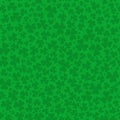 Seamless vector clover background for St. Patrick`s Day