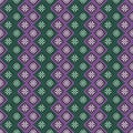 Seamless vector decorative hand drawn pattern. ethnic endless background with ornamental decorative elements with traditional Royalty Free Stock Photo