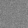 Seamless vector diffusion background. Organic pattern in maze style