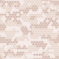 Seamless vector digital Pixel Camouflage collection - Urban, Desert, Jungle, Snow camo set