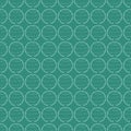 Seamless vector geometric pattern with round succculent inspired dotted circles Royalty Free Stock Photo