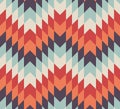 Seamless vector geometric rhombus pattern