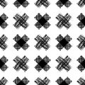 Seamless vector geometrical pattern. Royalty Free Stock Photo