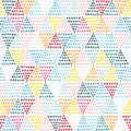 Seamless vector  hand drawn pattern. Trendy baby texture Royalty Free Stock Photo