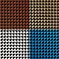 Seamless Vector Houndstooth Pattern