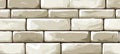 Seamless Vector Illustration of a Neutral Colored Irregular Stacked Brick Wall Background Texture Royalty Free Stock Photo