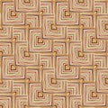 Seamless vector image. Beige herringbone geometric pattern . Tribal native style. Vector image