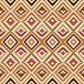 Seamless vector image. Beige herringbone geometric pattern . Tribal native style. Vector image