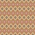 Seamless vector image. Beige herringbone geometric pattern . Tribal native style. Vector image