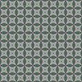 Seamless, Vector Image of Stylized Rhombuses and Squares in Greenish Tones. Can Be Used in Design and Textiles