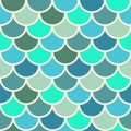 Seamless vector mermaid pattern as fish scale magic background for textile, posters, greeting cards, cases etc Royalty Free Stock Photo