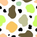 Seamless vector multicolored background