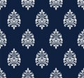 Seamless vector Oriental pattern design Royalty Free Stock Photo