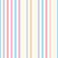 Seamless vector pastel stripes background or pattern illustration. Desktop wallpaper with colorful yellow, red, pink, green, blue,
