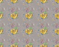 Seamless vector pattern with abstract snails . Perfect design for wrapping paper, postcards and textiles