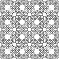 Seamless Vector Pattern in Arabian Style Royalty Free Stock Photo