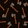 Seamless vector pattern of the axes