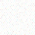 Seamless pattern - dotted multicolored background