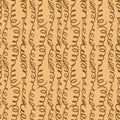 Scrolls pattern Royalty Free Stock Photo