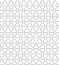 SEAMLESS VECTOR PATTERN. GEOMERTIC TRIANGLE OUTLINE MONOCHROME TEXTURE