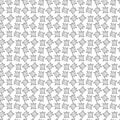 Seamless vector pattern. Lots of little turtles.