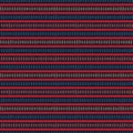 Seamless vector pattern. Modern hand drawn broken horizontal stripes. Repeating brush stroke lines background. Abstract folk art Royalty Free Stock Photo