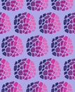 Seamless pattern with multicolored abstract circles