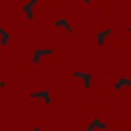 Seamless vector pattern with Pistols Royalty Free Stock Photo
