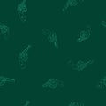 Seamless vector pattern with Revolvers Royalty Free Stock Photo