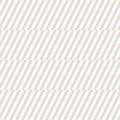 Seamless vector pattern: simple diagonal beige stripes, geometric background Royalty Free Stock Photo