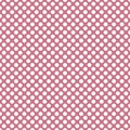 Seamless vector pattern with white polka dots on a tile pink background Royalty Free Stock Photo