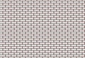 Seamless vector texture with grey brickwall Royalty Free Stock Photo
