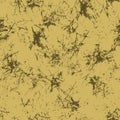 Seamless vector texture. Grunge brown background with attrition, cracks and ambrosia. Royalty Free Stock Photo