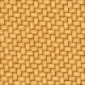 Seamless vector texture of weaving of light straw