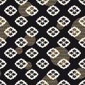 Seamless vector traditional japanese dark pattern