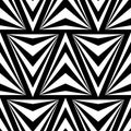 Seamless Vector Triangles Pattern for Textile Design