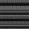 Seamless vector tribal texture. Tribal vector pattern.