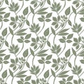 Seamless vectoSeamless vector floral pattern designr floral pattern design.cdr Royalty Free Stock Photo