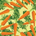 Seamless vegetable background