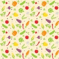 Seamless vegetable texture