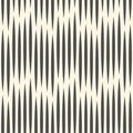 Seamless Vertical Line Pattern. Vector Monochrome Luxury