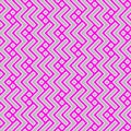 Seamless Vertical Zigzag Texture Fabric Print Pattern. Pink and White Vector Design for Textile, Home