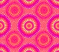 Seamless Vibrant Abstract Pink Orange Pattern Design Royalty Free Stock Photo
