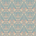 Seamless vintage background. Vector background for textile design.