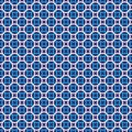 Seamless vintage circle lattice pattern background
