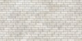 Seamless vintage cottage core whitewashed worn brick tiles background texture