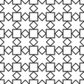 Seamless vintage geometric pattern.